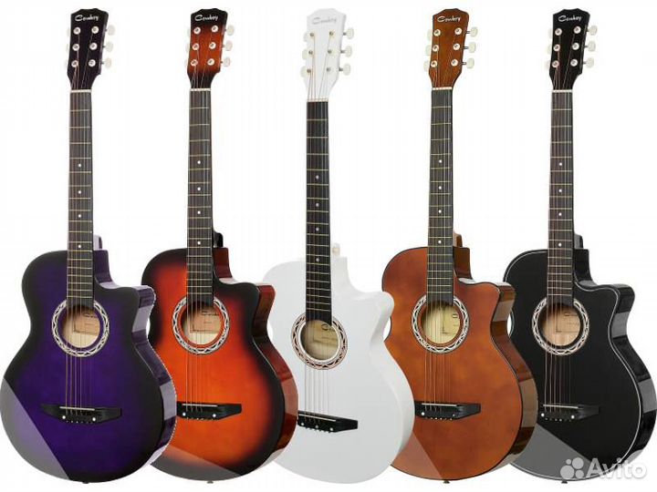 Гитара акустическая новая Cowboy 3810C