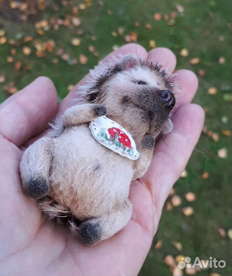 Игрушка тедди Ёжики. Единственный экземпляр