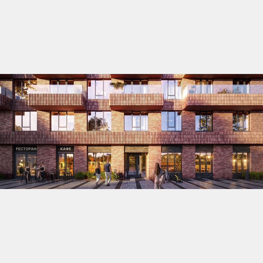 2-к. квартира, 56,5 м², 2/23 эт.