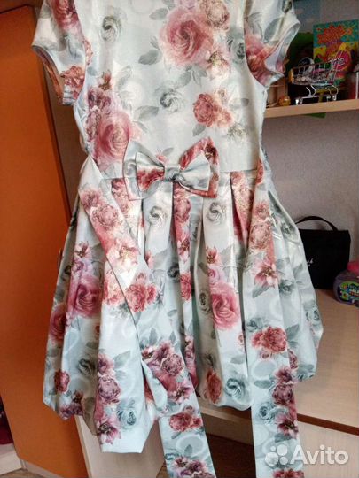 Платье для девочки 128-134