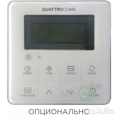 Кассетный кондиционер quattroclima QV-I12CG/QN-I12