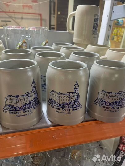 Кружка пивная керамическая