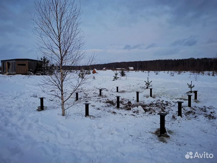 Винтовые сваи монтаж винтовых свай под ключ