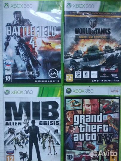 Игры на xbox360