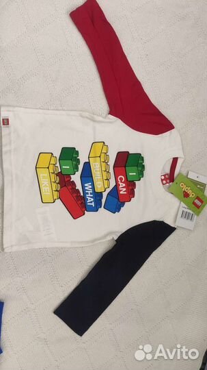 Новый лонгслив для малыша Lego