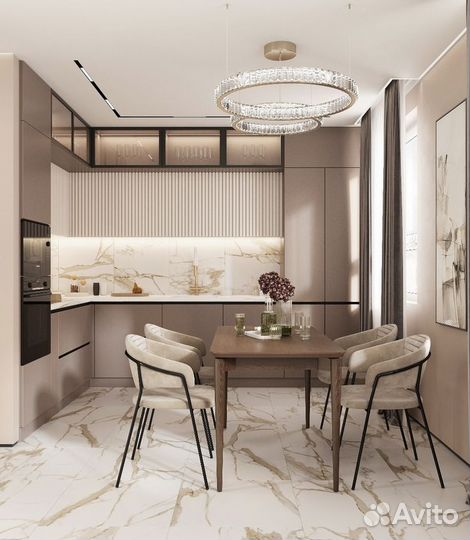 Кухня встраиваемая на заказ