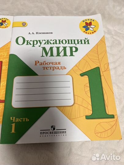 Рабочие тетради 1 класс