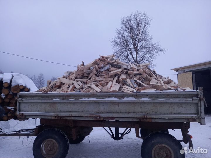 Дрова колотые