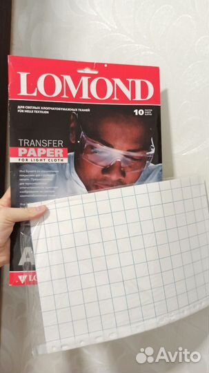 Термобумага термотрансферная бумага Lomond