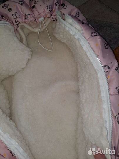 Комплект на выписку для девочки зима