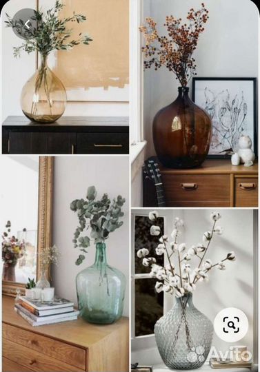 Ваза стеклянная (графин)