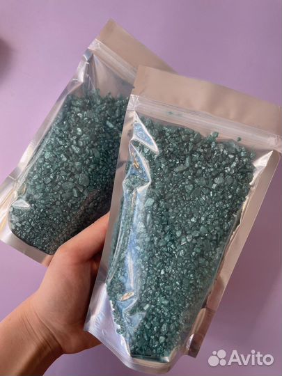 Соль для ванны с шиммером