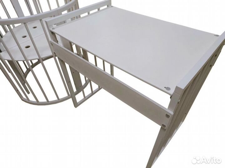 Детская кроватка трансформер с маятником