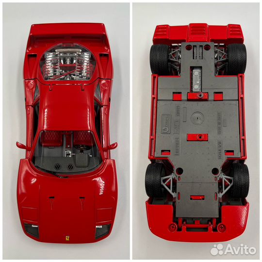 Модель 1:18 Bburago Ferrari F40 1987