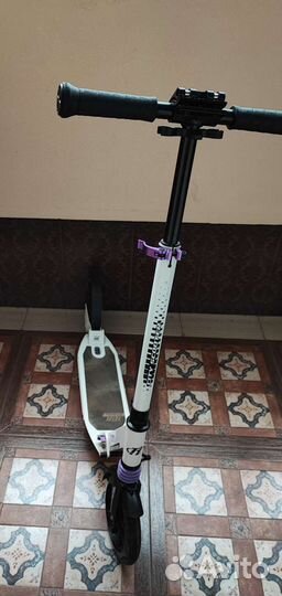 Самокат взрослый с большими колесами