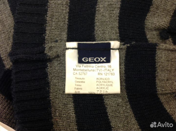 Geox шапка, шарф