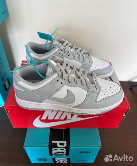 Nike Dunk Low Retro Grey Fog оригинал poizon