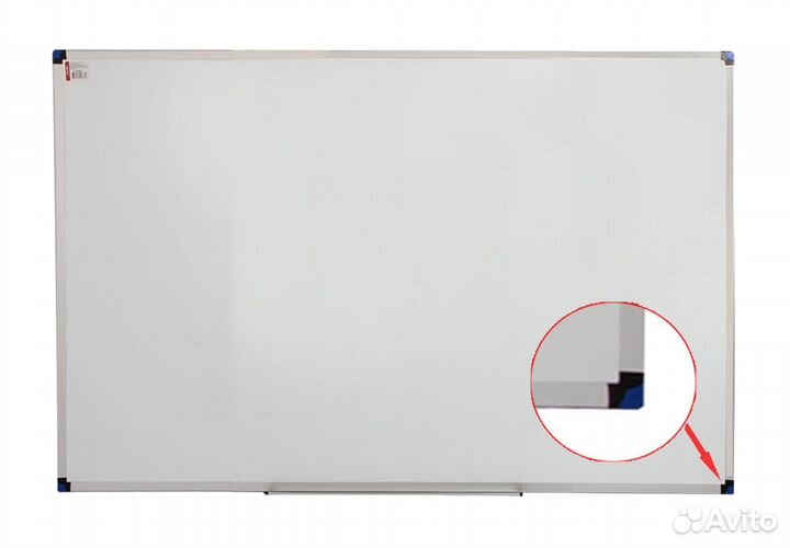 Доска настенная магнитно-маркерная, 90х120 см