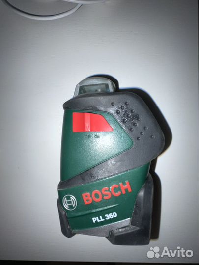 Лазерный уровень bosch pll 360