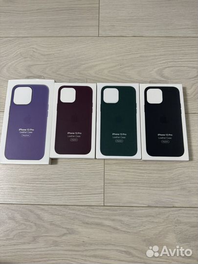 Чехлы кожаные на iPhone 12/13/14 pro max