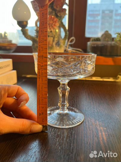 Креманки хрустальные. Чехия