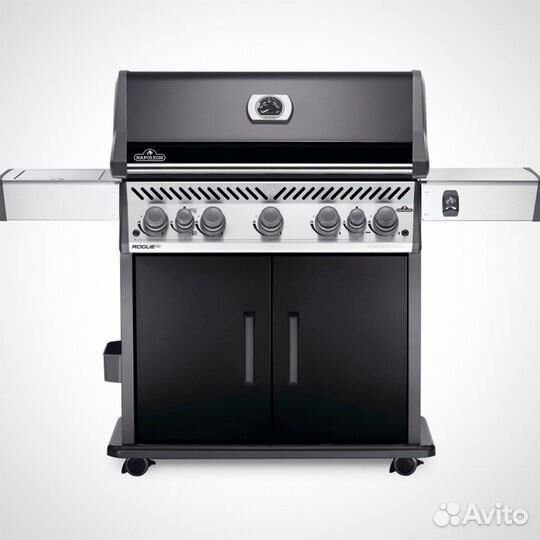 Газовый гриль Napoleon Rogue 625 SE черный с ик го