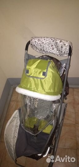 Детские санки коляска бу