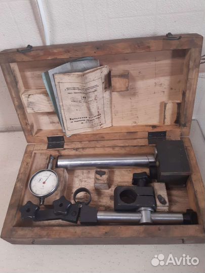 Штатив с магнитным основанием шм-II+часовой индик