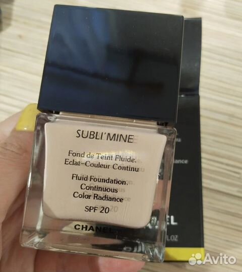Тональный крем chanel sublimine