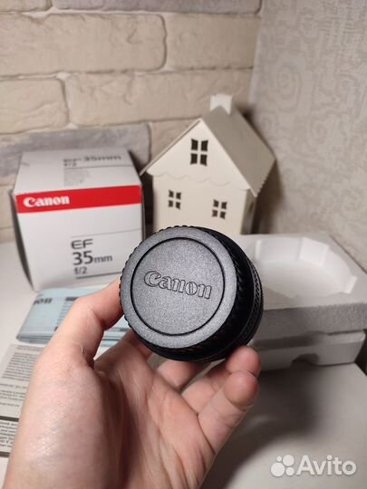 Объектив Canon EF 35mm f/2 Комплект