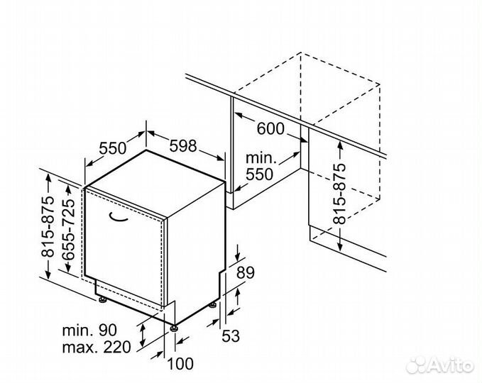 Посудомоечная машина Neff S157ZCX35E
