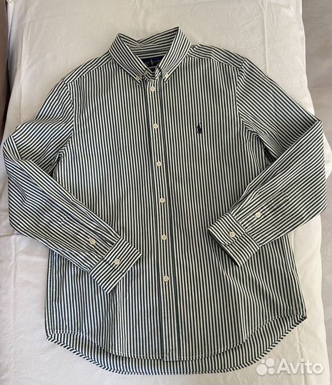Рубашки Ralph Lauren 14-16 лет голубая и в полоску