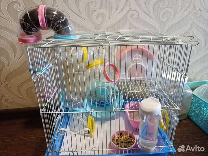 Клетка для сирийского хомяка