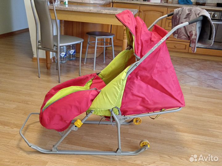 Санки коляска ника кидс