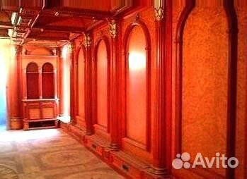 Деревянный потолок из массива дерева