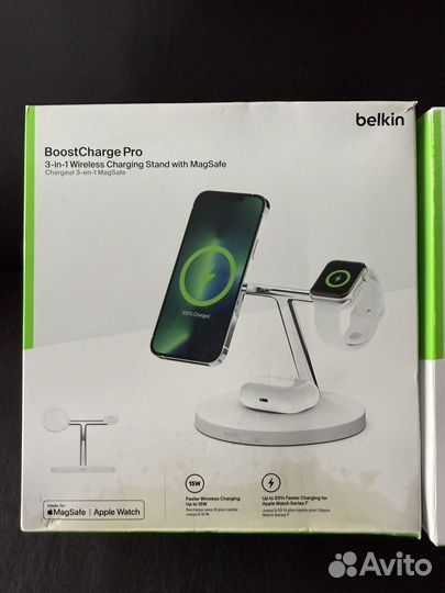 Беспроводная зарядка BoostCharge Pro