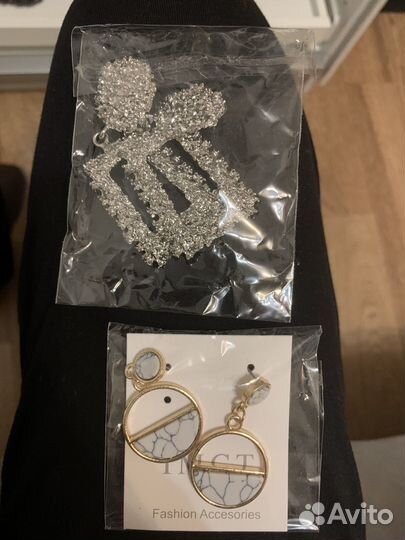 Отдам новые сережки