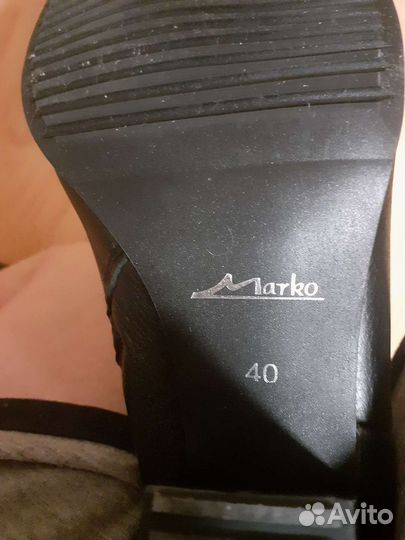 Сапоги ботфорты новые