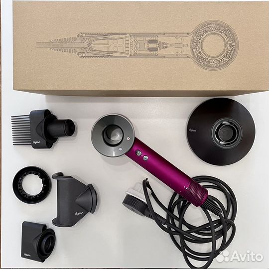 Фен dyson supersonic hd07 оригинал