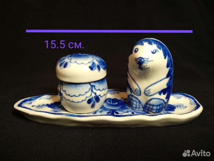 Набор для специй гжель