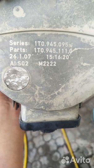 Фара задняя левая volkswagen touran 2007