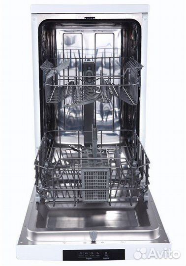 Узкая посудомоечная машина Midea MFD45S100W