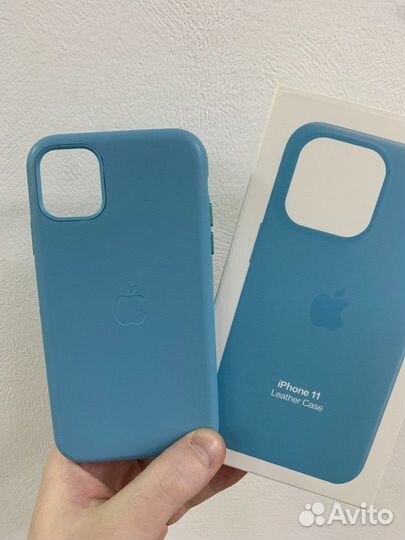 Кожаный чехол iPhone 11
