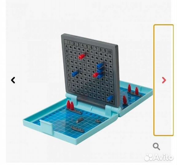 Карманная игра морской бой