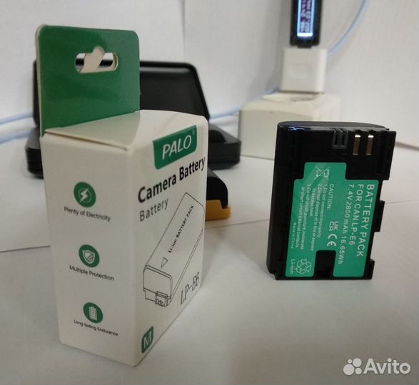 Аккумуляторы LP-E6 для Canon