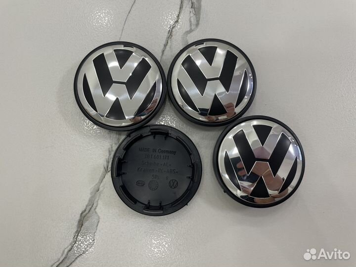 Колпачки в диски Volkswagen VW 65 мм колесные