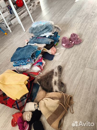 Пакеты детских вещей 1-4 года