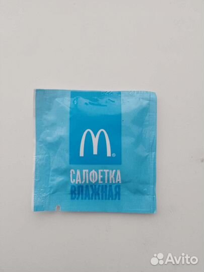 Салфетка Макдональдс запакованая оригинал