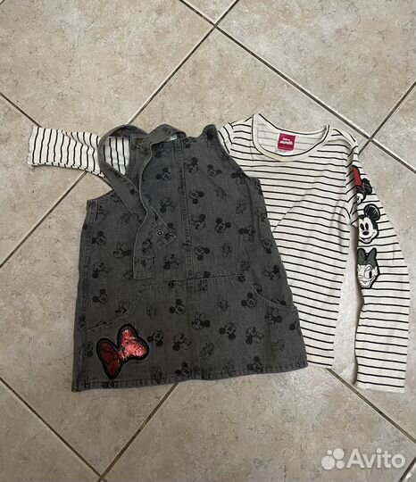 Вещи для девочки пакетом 104-110 бронь