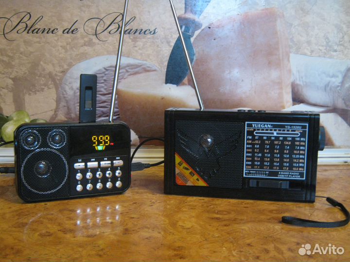 Радиоприемник MP3-плеер с USB, на литиевом акб